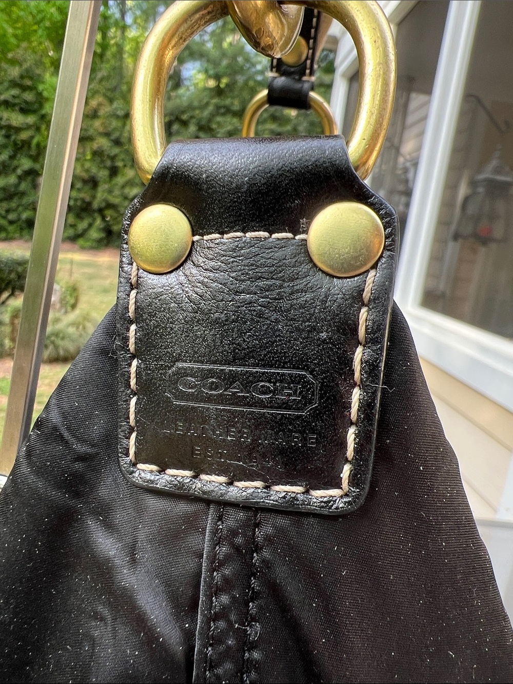 COACH nylon Black Mini Hobo Bag - Picture 5 of 16